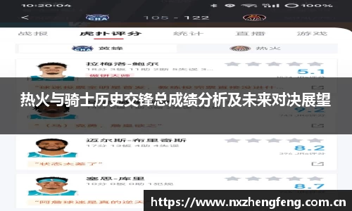 热火与骑士历史交锋总成绩分析及未来对决展望
